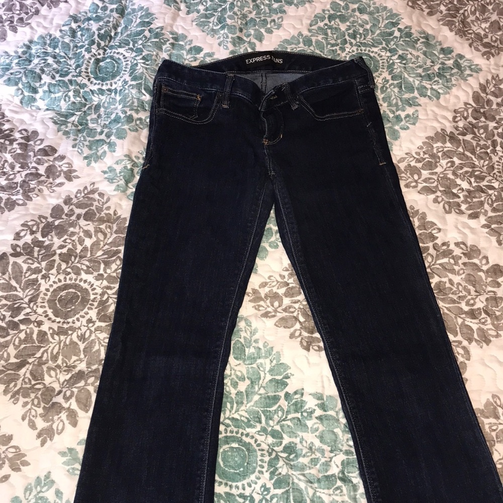 Express boot cut jeans